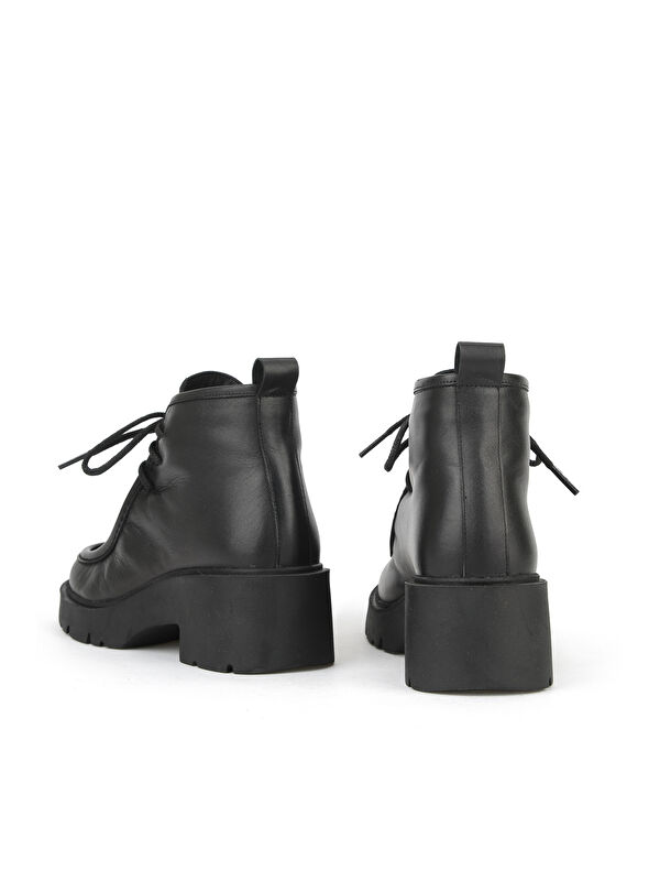 Kadın Hakiki Deri Bot 1531030Z2590 Siyah - Görsel 4