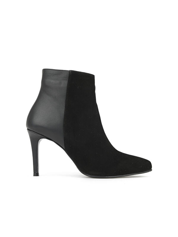 Kadın Hakiki Deri Bot 1531030Z25104 Siyah - Görsel 2