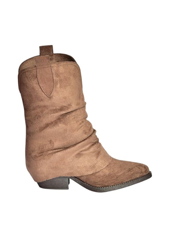 Kahverengi Kadın Bot V404041002 - Görsel 2