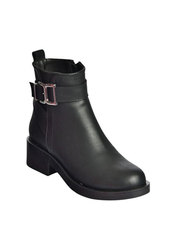 Siyah Kadın Bot V674121109 - Görsel 3