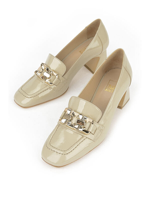 Kadın Hakiki Deri Ayakkabı 1531030Z2549 Bej - Görsel 6