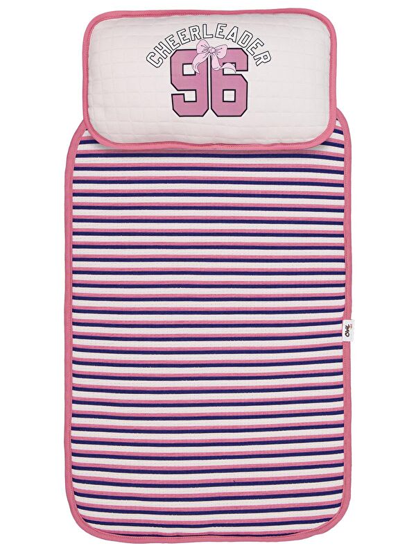 Civil Baby 96 Nakış ve Çizgili Alt Açma - Bej Standart