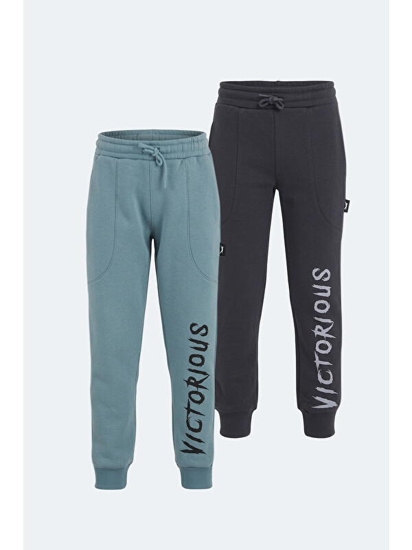 SLAZENGER LANEY 2 Lİ SET Erkek Çocuk Cepli Eşofman Altı