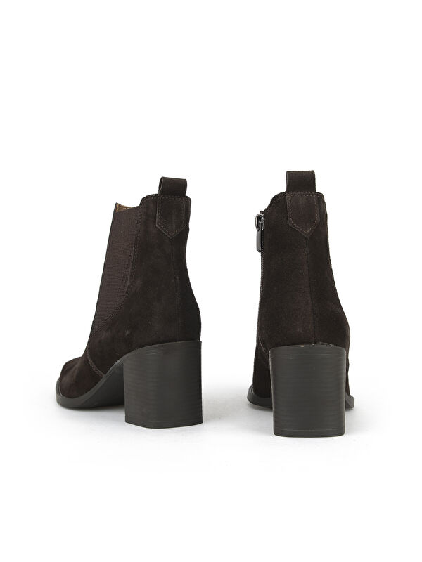 Ziya Ayakkabi Kahverengi Ziya Ayakkabi Hakiki Kadın Deri Bot 1531020Z9805