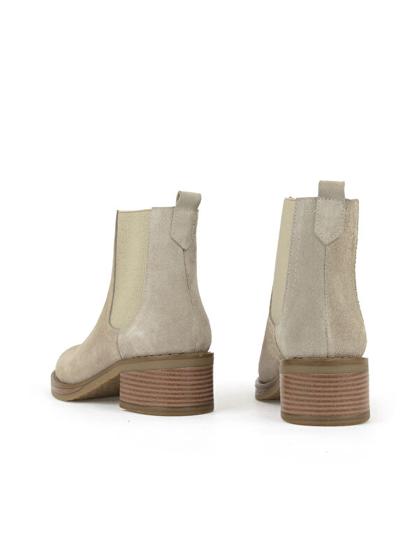 Kadın Hakiki Deri Bot 1531020Z2325 Bej - Görsel 4