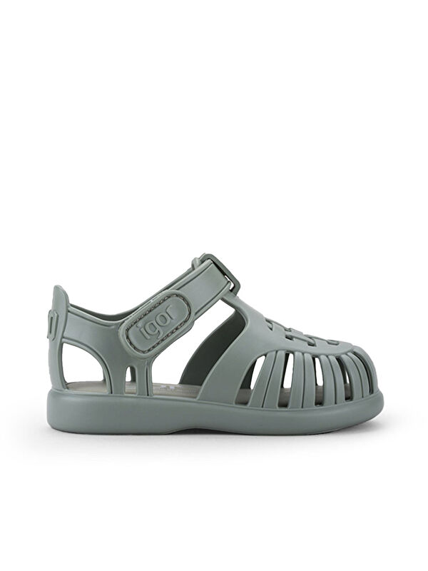 Igor Erkek Bebek Sandalet S10271 S10271 TOBBY SOLID 013-Verde 21-23
