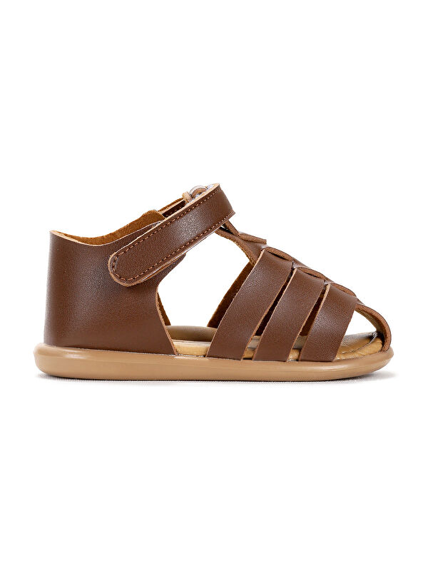 Lonpe İlk Adım Cırtlı Erkek Bebek Sandalet - Görsel 4