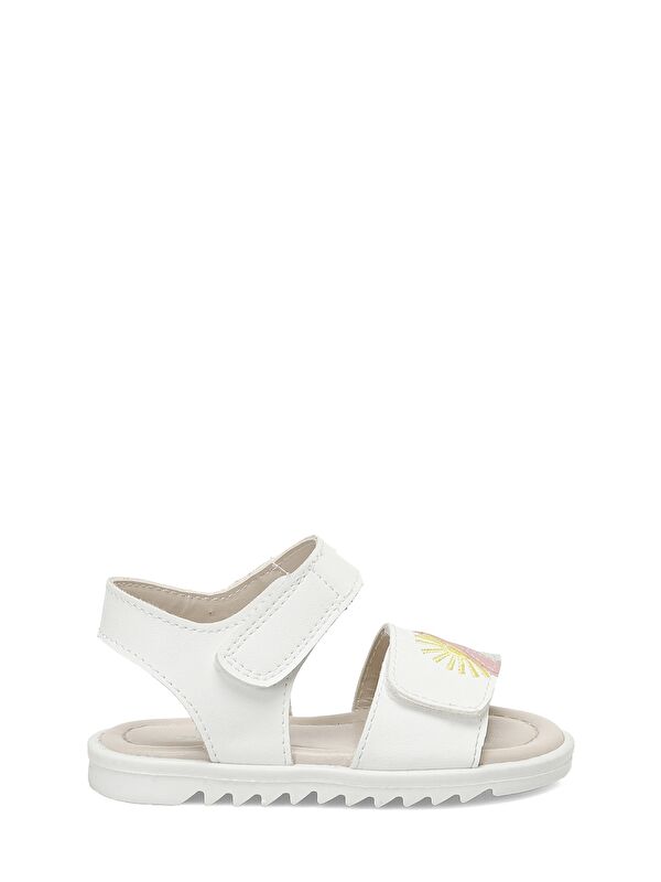 SUUP.B5FX Beyaz Kız Çocuk Sandalet - Görsel 2