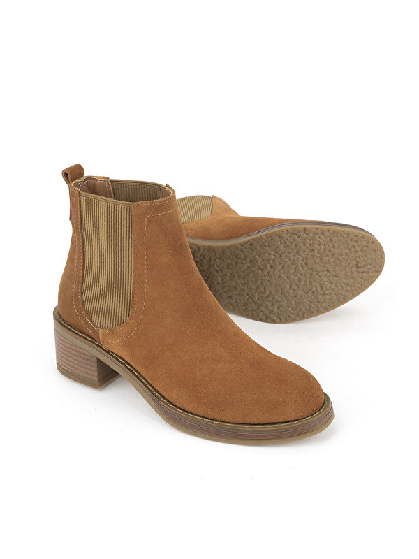 Kadın Hakiki Deri Bot 1531020Z2325 Taba - Görsel 5