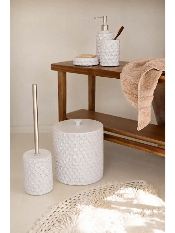 İrya Lindy 5 Parça Banyo Seti Pearl