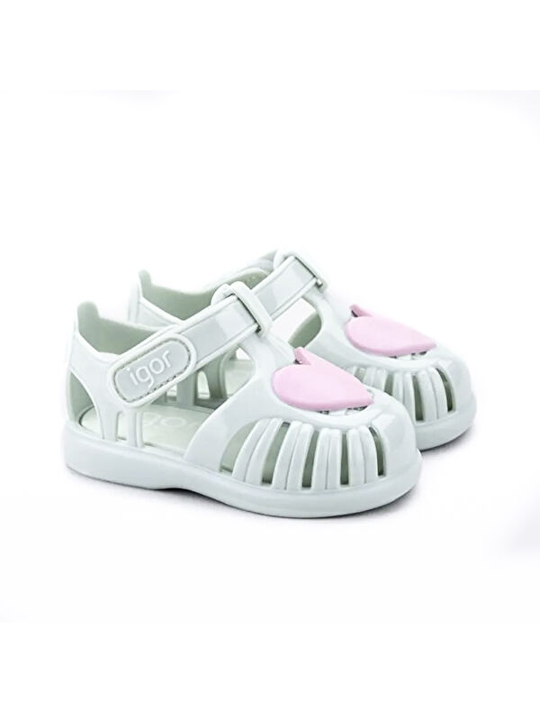 Igor Kız Bebek Sandalet S10310 TOBBY GLOSS LOVE 026-Menta