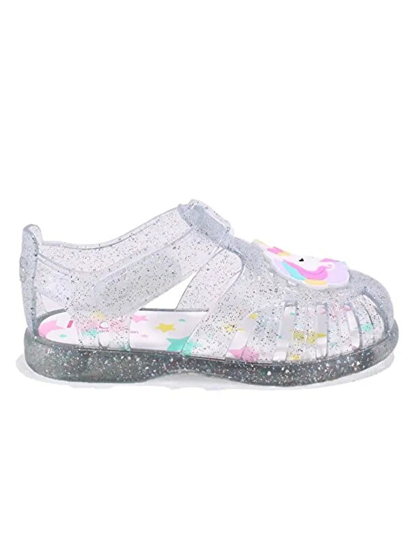 Igor Kız Bebek Sandalet SS10341 S10341 TOBBY UNICORNIO 387-Tr.Fucsia Multi Glitter 20-26