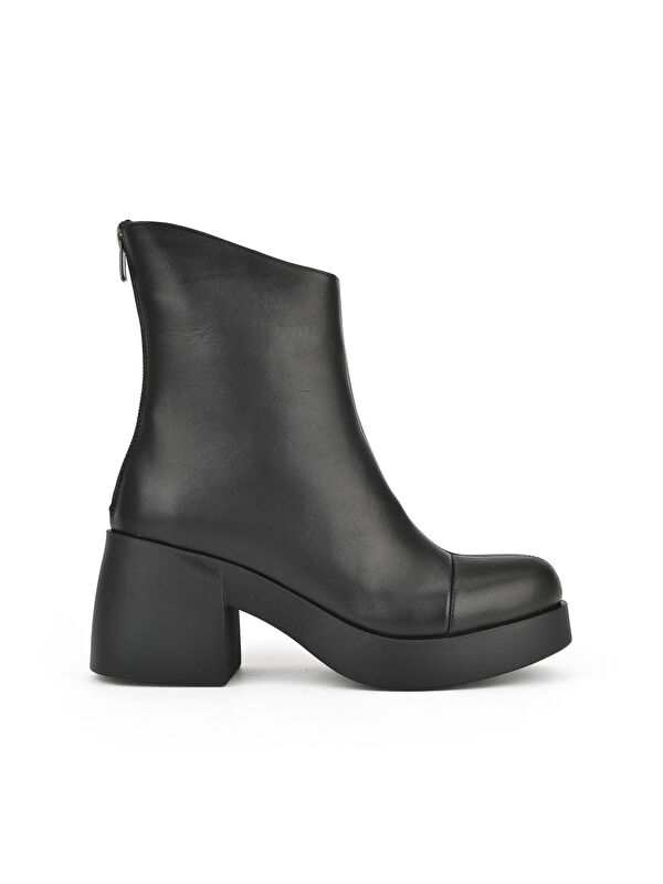 Kadın Hakiki Deri Bot 1531050Z26105358K Siyah - Görsel 2