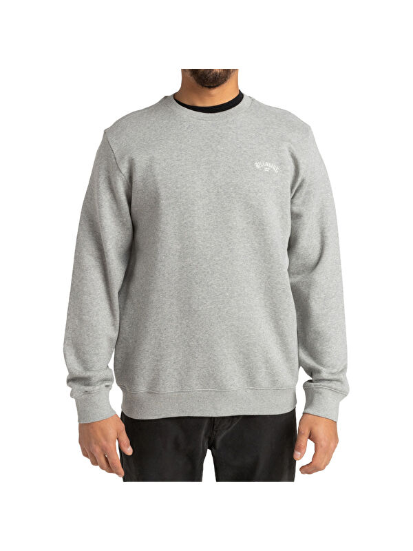 Billabong Arch Cr Erkek Gri Sweatshirt