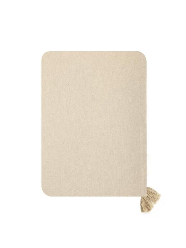 Evidea Soft Lole Püsküllü Runner - Bej - 50x150 cm