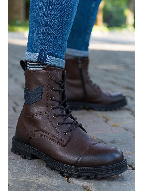 WALK 3PR Kahverengi Erkek Postal - Görsel 3