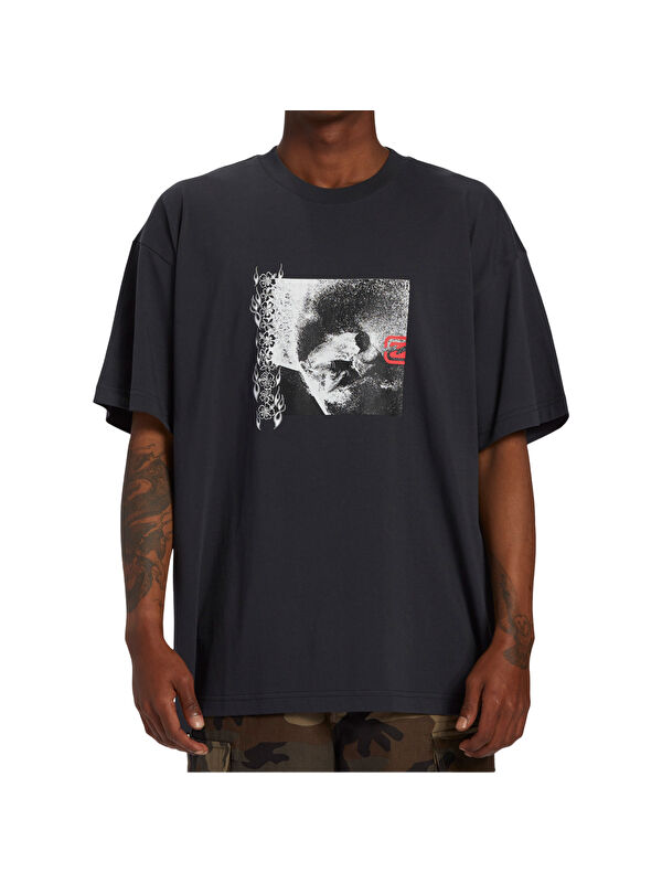 Billabong Centerfold Tees Erkek Siyah Tişört