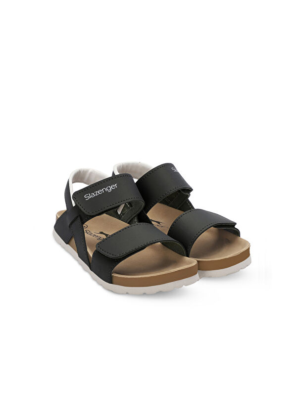 KERMIT Unisex Çocuk Sandalet Siyah - Görsel 3