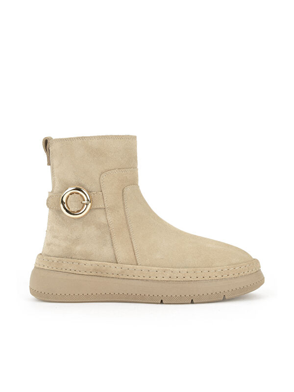 Kadın Hakiki Deri Bot 1531050Z26105252K Bej - Görsel 2