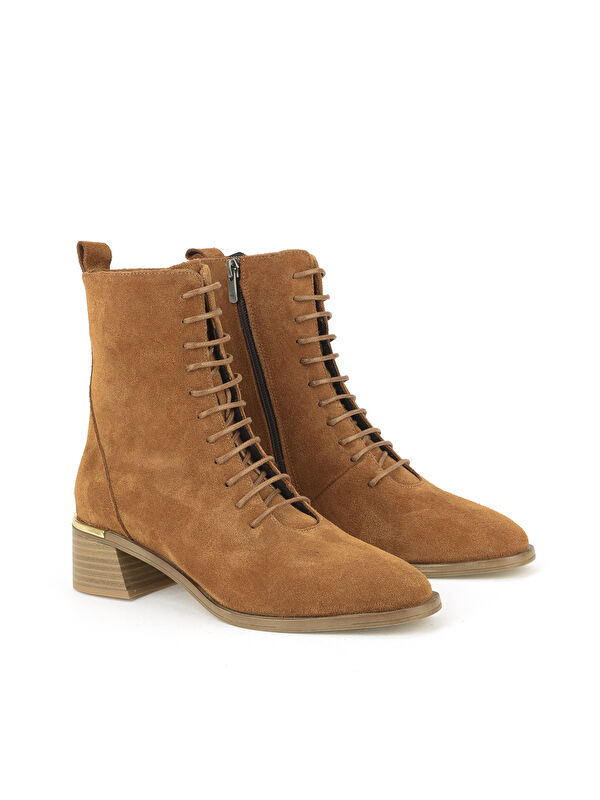 Kadın Hakiki Deri Bot 1531050Z26103551K2 Taba - Görsel 3