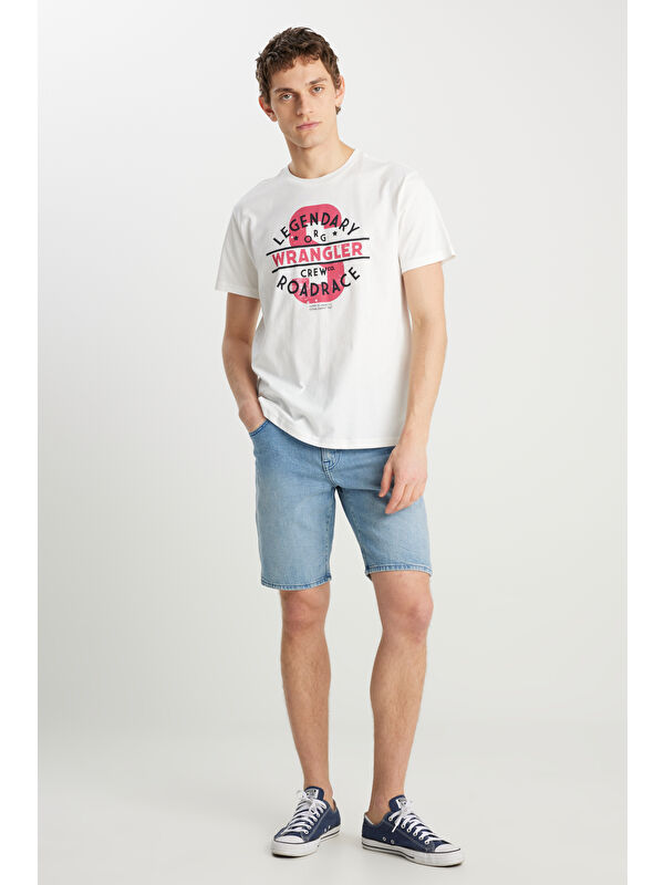 Wrangler Texas Regular Fit Normal Bel Esnek Jean Şort