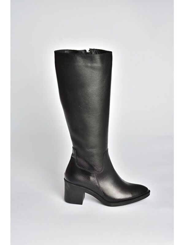 Siyah Kadın Çizme V398763203 - Görsel 2