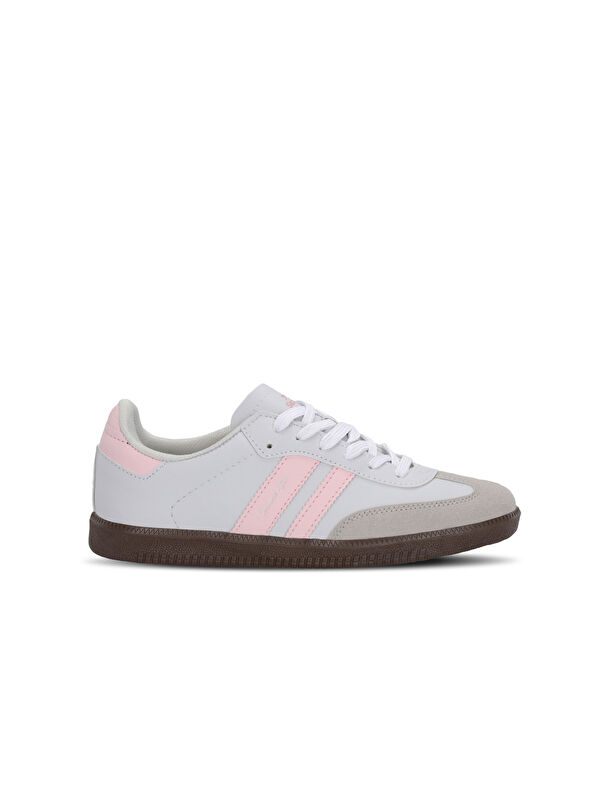SLAZENGER INDIA Kadın Beyaz / Pembe Günlük Spor Ayakkabısı