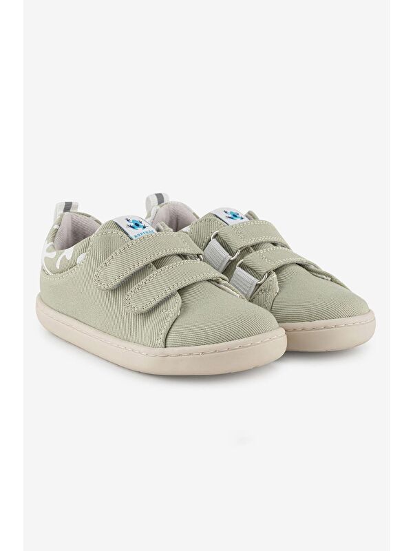 Hopfrög Sarı Hopfrög ⁠smart Walker Canvas Eco Barefoot Çocuk Ayakkabı