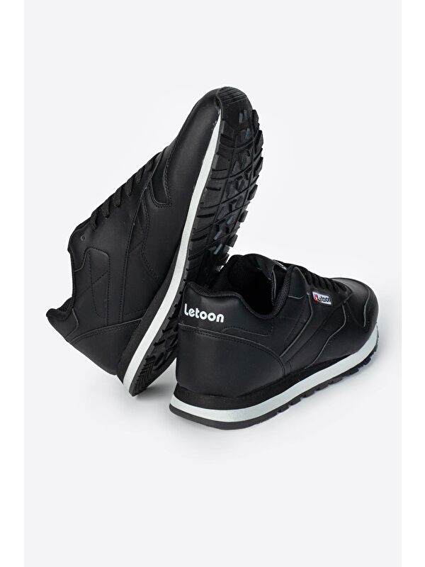 Yuvarlak Burunlu Bağcıklı Erkek Spor Ayakkabı - Görsel 5