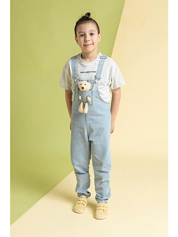 Smart Walker Recycled Canvas Eco Sarı Barefoot Çocuk Ayakkabı - Görsel 5