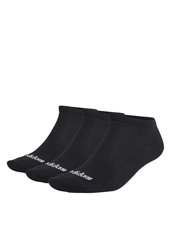Adidas T Lin Low 3P Unisex Siyah Patik Çorap