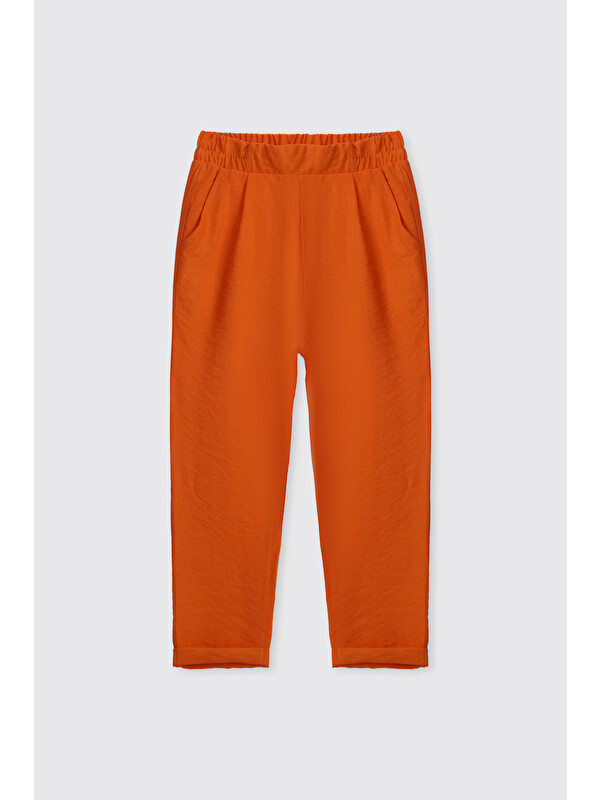 Panço Kız Bebek Oranj Pantolon