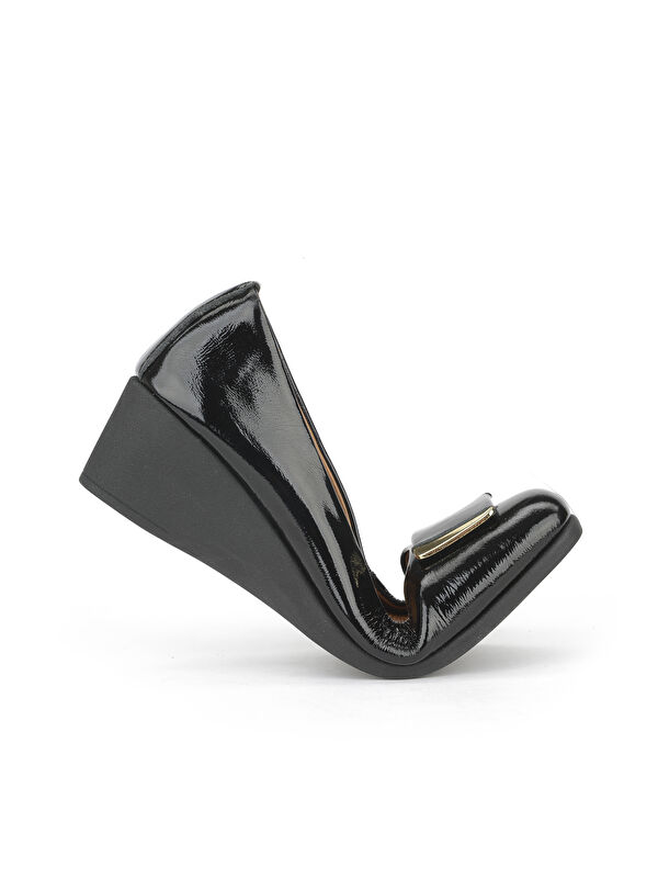 Kadın Hakiki Deri Ayakkabı 1531050Z25140128Y Siyah - Görsel 4