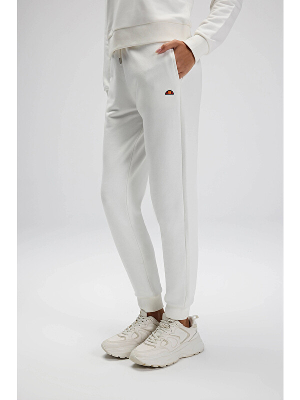 Ellesse Pamuklu Regular Fit Normal Bel Ribanalı Paça Kadın Eşofman Altı EF555-OF