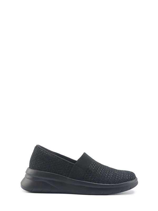 105478.Z5FX Siyah Kadın Comfort Ayakkabı - Görsel 2