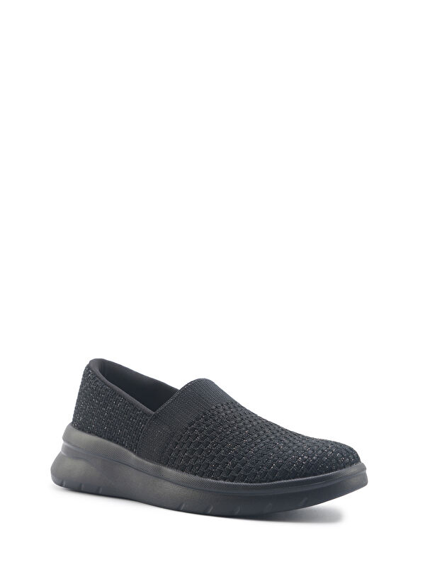 105478.Z5FX Siyah Kadın Comfort Ayakkabı - Görsel 3