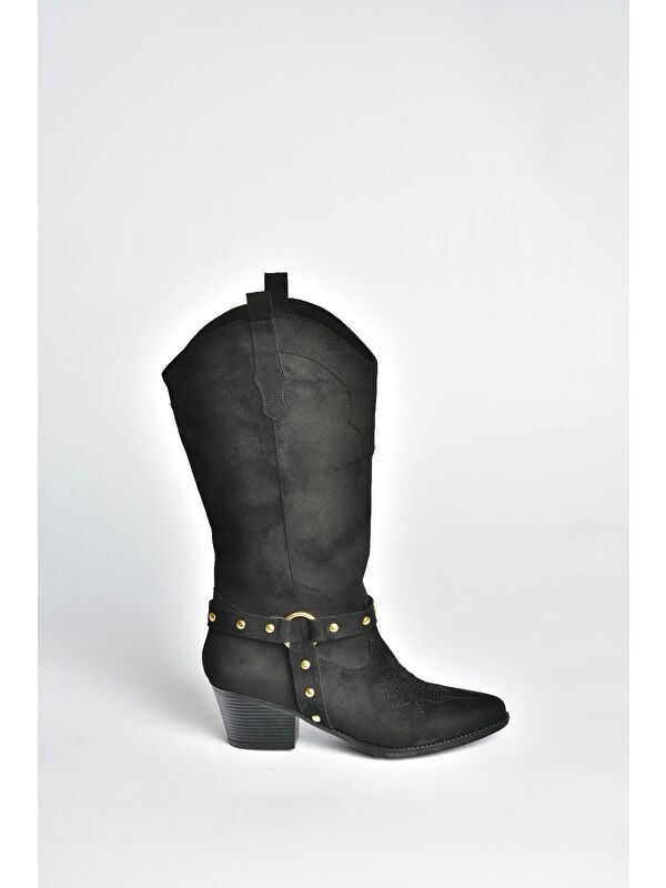 Siyah Kadın Çizme V820320302 - Görsel 2