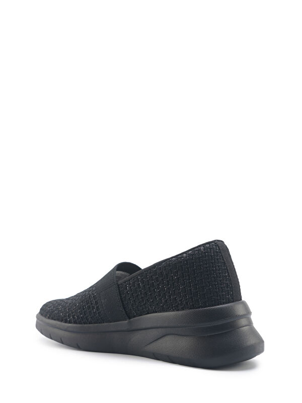 105478.Z5FX Siyah Kadın Comfort Ayakkabı - Görsel 4