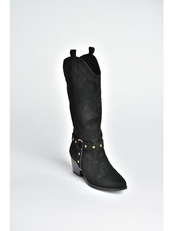 Siyah Kadın Çizme V820320302 - Görsel 3