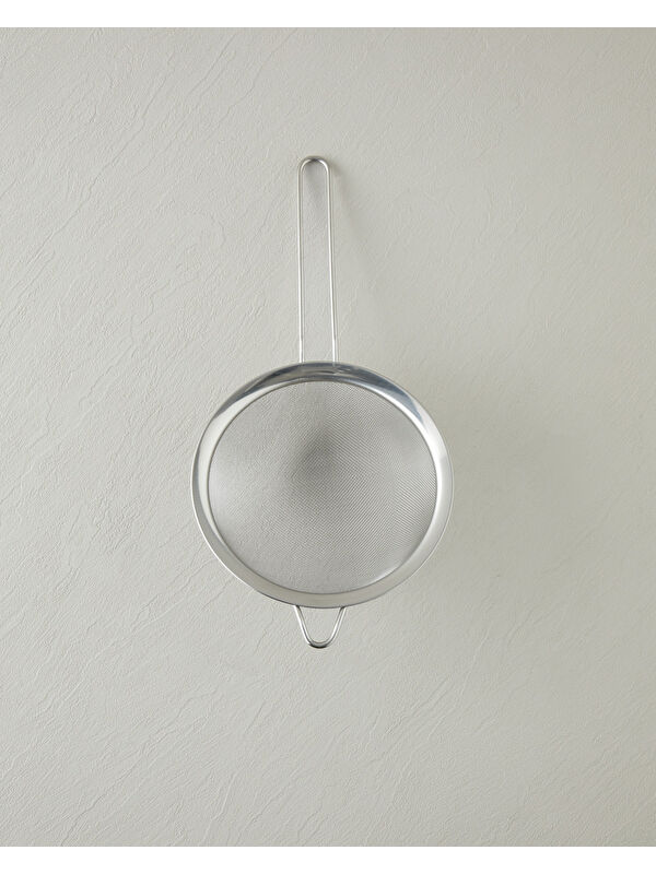 English Home Brims Paslanmaz Çelik Süzgeç 18 cm Gri