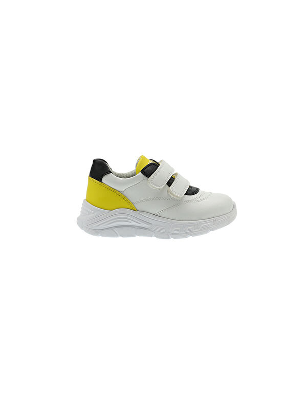 Panço Erkek Bebek Basic Beyaz Sneaker