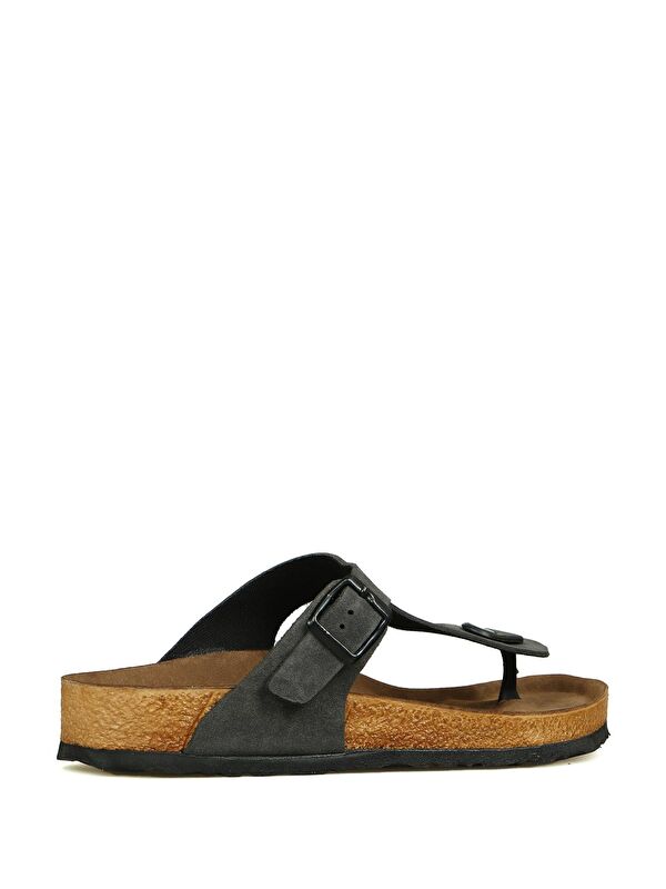 Bitola Siyah Kadın Terlik - Görsel 3