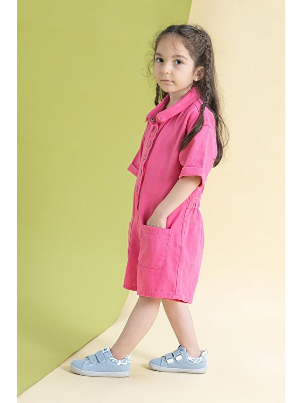 Smart Walker Recycled Canvas Eco Açık Mavi Barefoot Çocuk Ayakkabı - Görsel 7