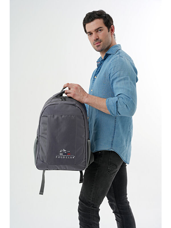 Cambridge Polo Club Unisex Çok Gözlü Sırt Çantası Plcan2172