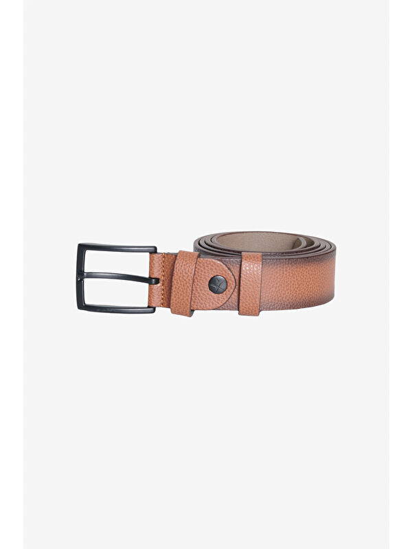AC&Co / Altınyıldız Classics Erkek Taba Suni Deri Klasik Kemer