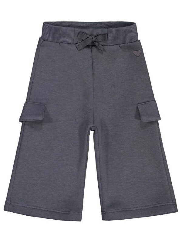 Civil Baby Kalp Nakışlı Basic 6-18 Ay Eşofman Altı - Gri 18-24 Ay