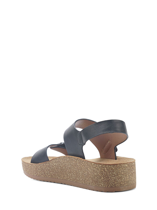 407072.Z5FX Siyah Kadın Sandalet - Görsel 4