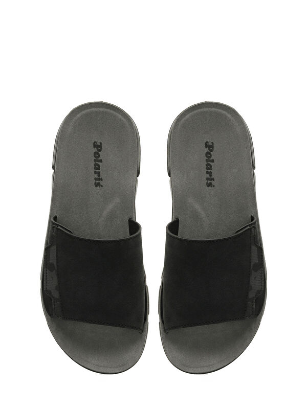 406112.M5FX Siyah Erkek Terlik - Görsel 5