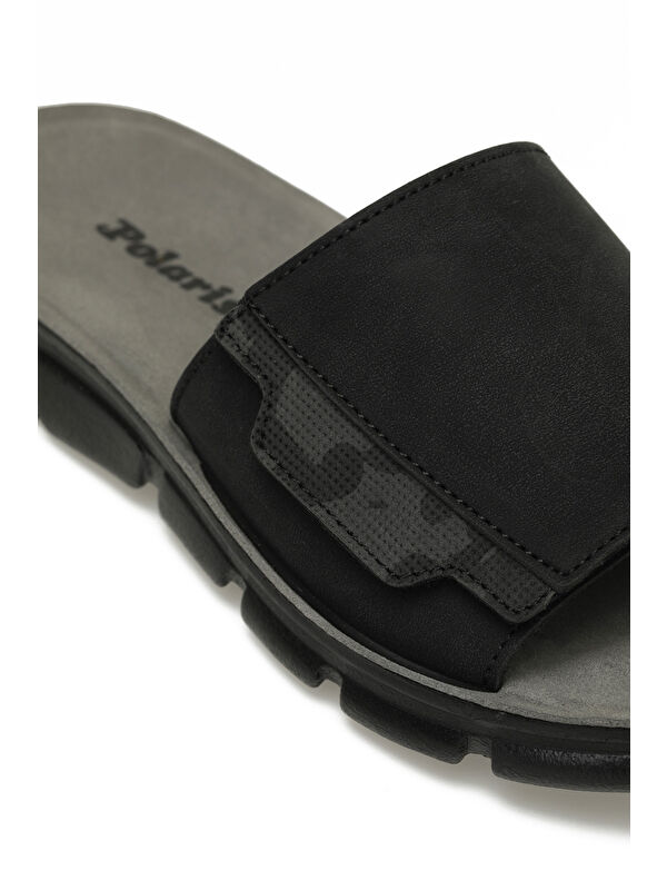 406112.M5FX Siyah Erkek Terlik - Görsel 8