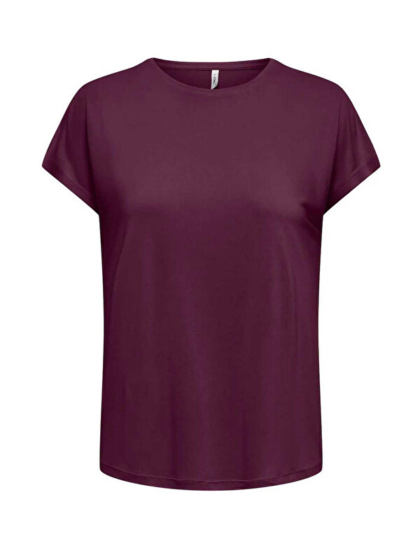 Only Onlhannah Regular Fit Bisiklet Yaka Basic T Shirt 15371576
